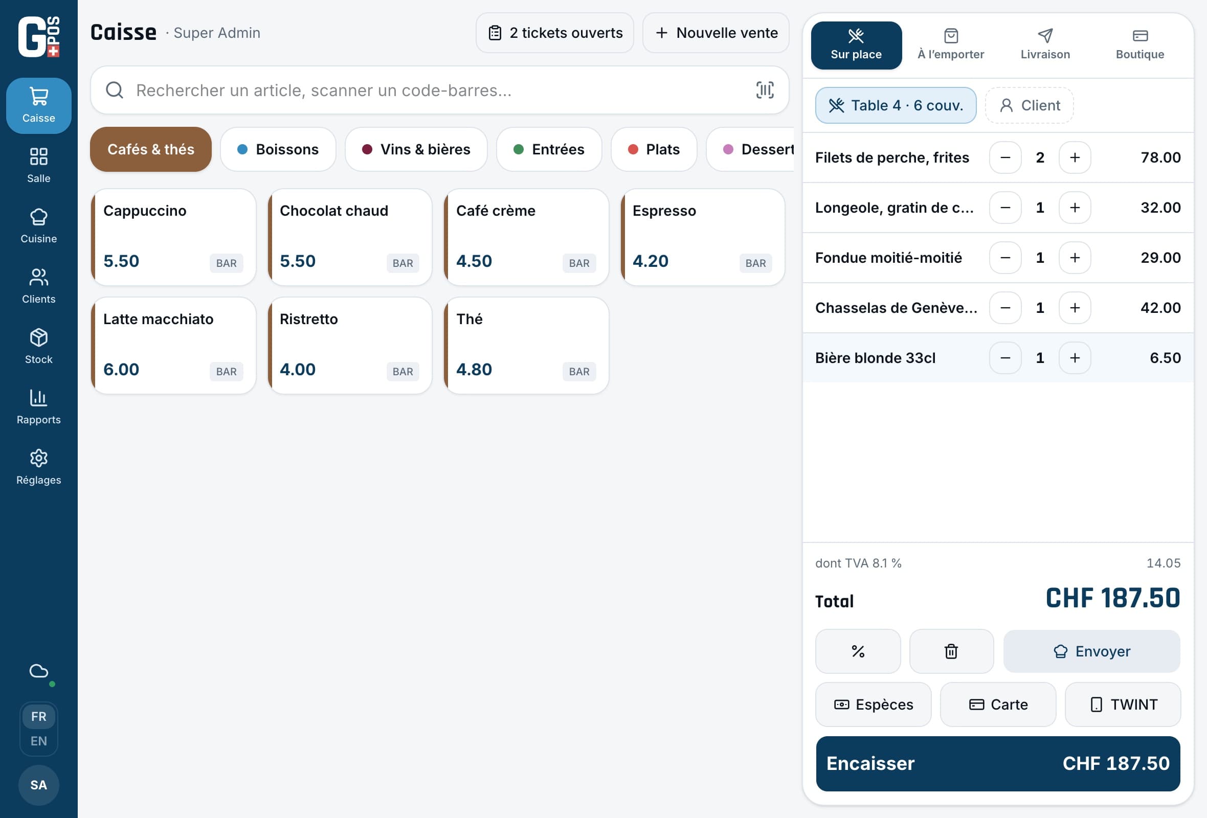 Lightning checkout